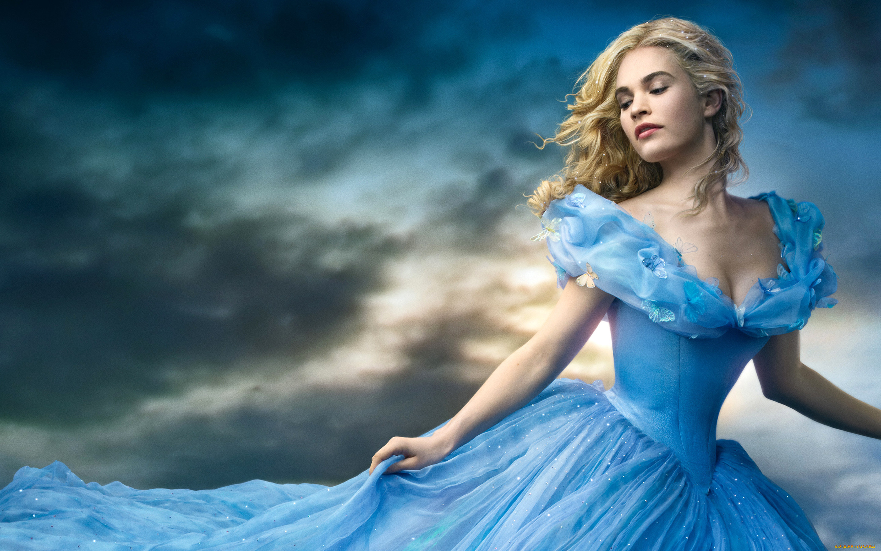 Обои Кино Фильмы Cinderella (2015), обои для рабочего стола, фотографии  кино фильмы, cinderella , 2015, золушка, cinderella Обои для рабочего  стола, скачать обои картинки заставки на рабочий стол.